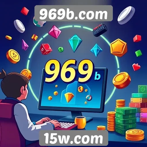 Estratégias de marketing digital do site 969b.com